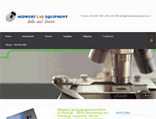 Tablet Screenshot of midwestlabequipment.com